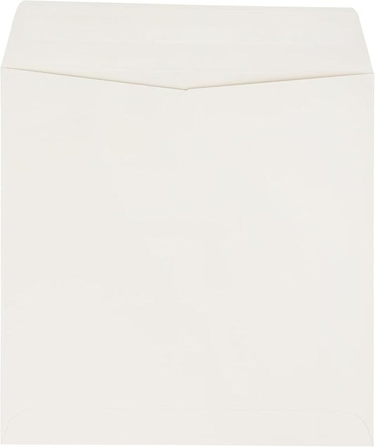 LUXPaper Square Invitation Envelopes | Peel & Press | 8" x 8" | Natural | 70lb. Text | 50 Qty