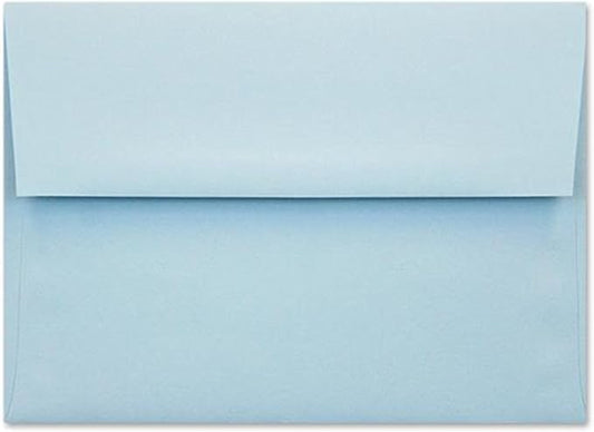A7 Invitation Envelopes - Peel & Press - 24lb Heavy Duty Envelopes for Wedding Baby Shower Birthday Invitations - 5 1/4" x 7 1/4" (Pastel Pink, 50)