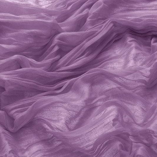 MLMW 6 Pack Fall Table Runner Purple Cheesecloth Boho Rustic Sheer Cheese Cloth Table Runner 160 inch 13.3ft for Halloween Wedding Party Baby Bridal Shower Birthday