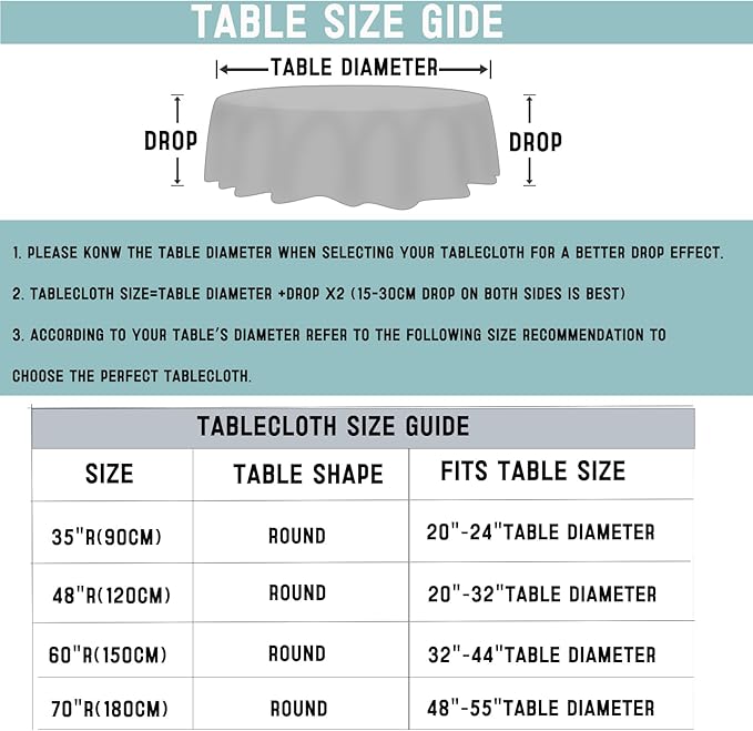 White Lace Tablecloth Round Embroidered Lace Tablecloth Vintage Decorative Exquisite Border Table Cover for Party Wedding Home Decorations, Round-48, White