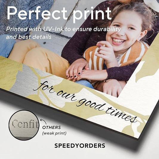 Custom Outdoor Metal Sign, Personalized Aluminum Safety and Business Signs, Waterproof (Picture, 30x24 In) - White