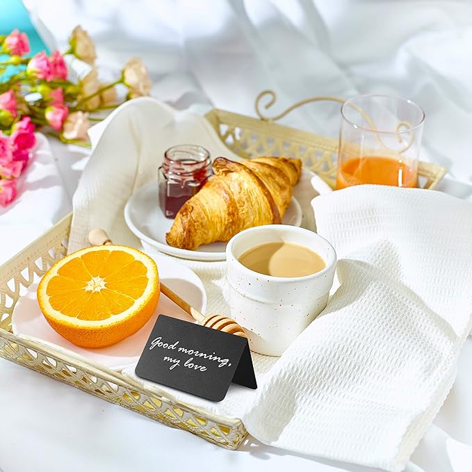 20 Pack Chalkboard Tent Signs 4x3 ā Mini Tabletop Food Labels for Buffet Wedding & Party Use ā Plastic Reusable Chalk Name Tags & Display Signs for Events