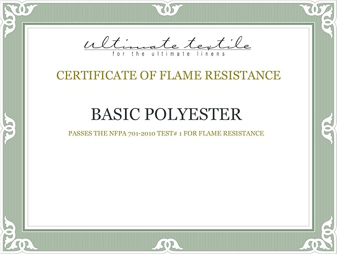 Ultimate Textile Pleat Polyester Fabric Table Skirt - Machine Washable Flame Resistant with Clips for Events, Weddings & Trade Shows, Cut & Sewn in Paterson, NJ - Wedgewood, 14' Box Pleat
