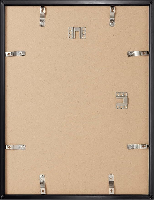Opposite Wall - 9x12 in -Black Picture Frame - Lightweight, Versatile & Shatterproof - Wall Hanging Poster or Photo Frame - Wall Decor for Office, Gallery & Home