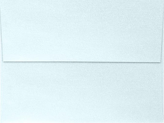 LUXPaper A7 Invitation Envelopes | Peel & Press | 5 1/4" x 7 1/4" | Aquamarine Metallic | 80lb. Text | 250 Qty