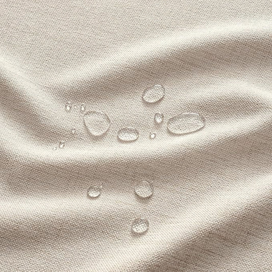 MIULEE Grayish White Linen Tablecloth 60x104 Inch Rectangle Table Cloth Waterproof,Stain Resistant & Wrinkle Resistant for Dining Party Wedding