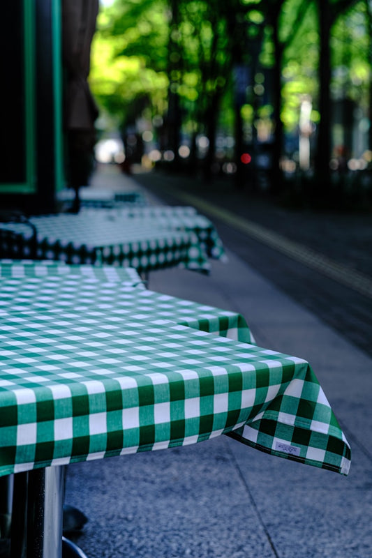 Rectangle Tablecloth Placement Guide: Corners, Seams, Chair Clearance, and Table Edges