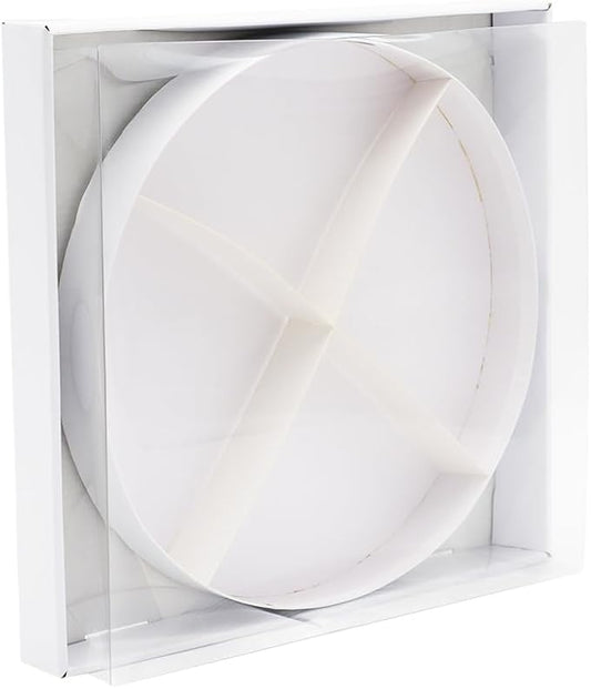 12" Fillable Cardboard Letter Charcuterie Gift Cupcake Box With Cover Sweets Packaging (O)