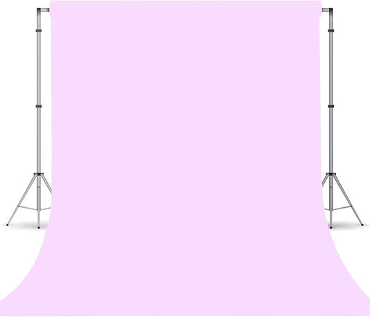 Light Purple Photography Backdrop for Photoshoot, Photo Backdrop Curtain, Perfect Light Purple Backdrops for Party Portrait Photoshoots Video Studio 5FTx7FT