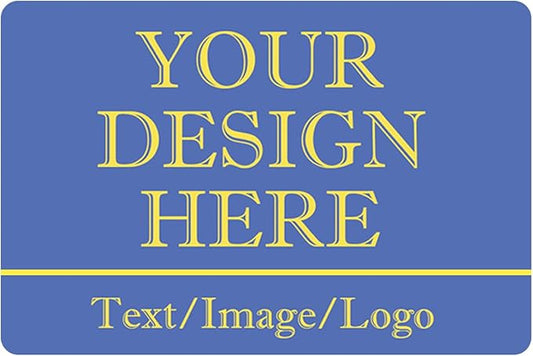 Custom Stickers 70-1000 Personalized Labels for Birthday Party Wedding, Customized Stickers for Business Logo(Rectangle)