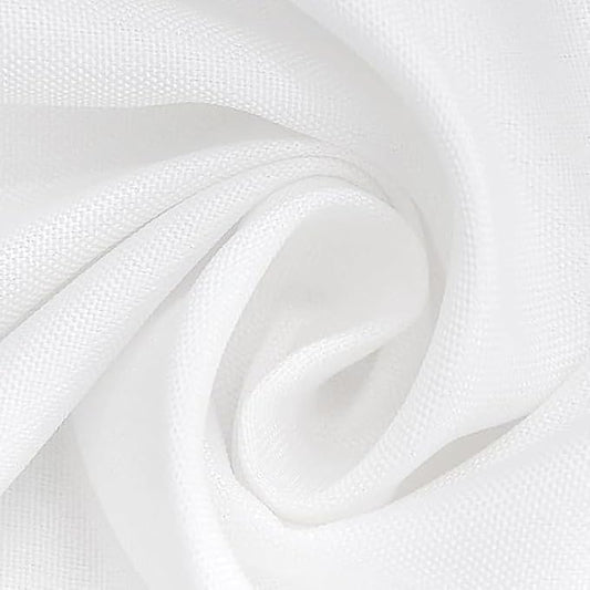 12 Pack White Table Cloth Rectangle Table 60 x 102 Inch Tablecloths for 6 Foot Rectangle Tables. Stain and Winkle Resistant Polyester Washable White Cloths for Parties