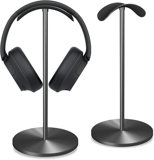Headphone for Desk Hanger Holder Organizer Keeper Racks Storage Mount Gaming Headset Stand Premium Functional Craftmanship Headset Stand (Metal)