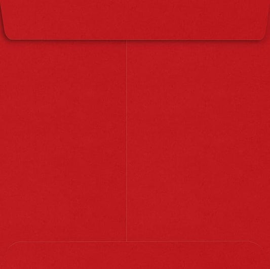 LUXPaper Square Invitation Envelopes | Peel & Press | 9" x 9" | Ruby Red | 80lb. Text | 50 Qty