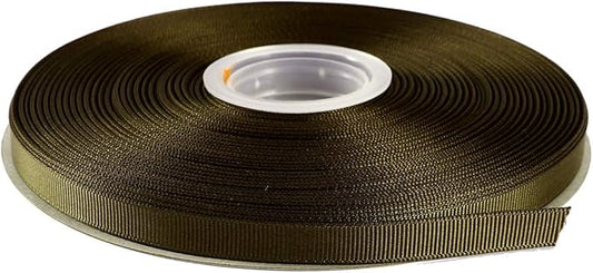 ITIsparkle 3/8" Inch Grosgrain Ribbon 50 Yards-Roll Set for Gift Wrapping Scrap Books Party Favor Hair Braids Baby Shower Decoration Floral Arrangement Craft Supplies, Dark Olive Ribbon