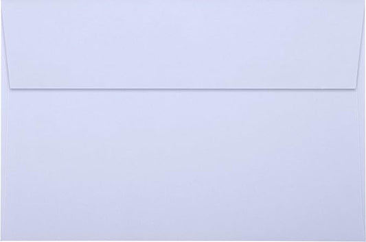 LUXPaper A9 Invitation Envelopes | Peel & Press | 5 3/4" x 8 3/4" | Lilac Purple | 80lb. Text | 50 Qty