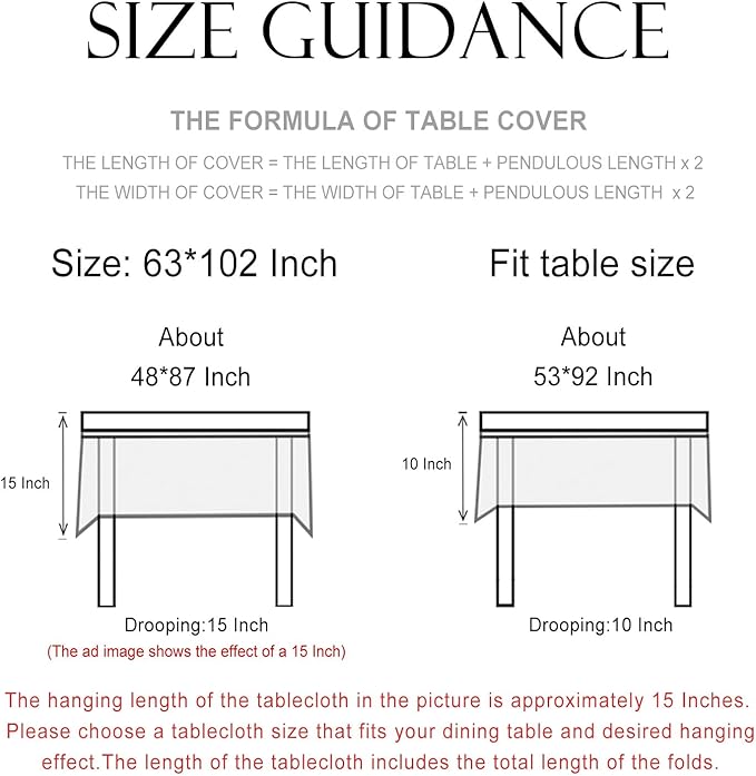 patdrea Designer Linen Long Tablecloth for Rectangle Table,Pineapple Pattern Tablecloths,Table Cover Cloth Colorful Decor for Kitchen Dining Christmas,Thanksgiving,63"x102"-Pineapple B