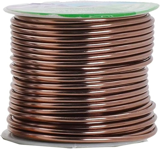 Mandala Crafts 12 Gauge Anodized Aluminum Craft Wire for Jewelry Making - 240 FT Colored Flexible Neutral Combo Wire - Bendable for Bonsai Armature Crafting Sculpting