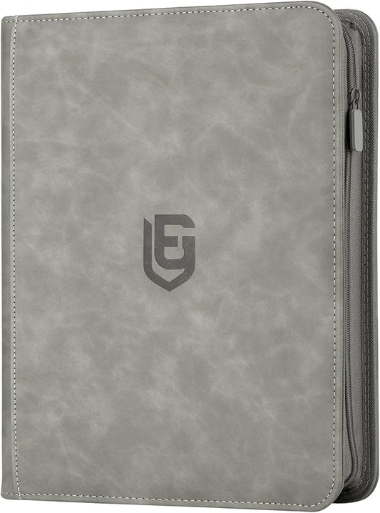 9 Pocket Card Binder,540 Pocket Trading Card Binders,Loading Pocket Collectible Card Album for MTG, TCG, Sport Card, Game Cards Grey