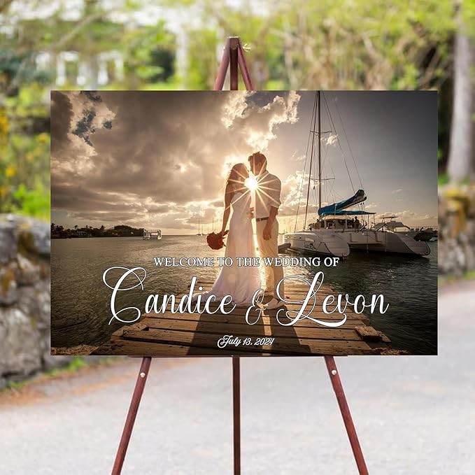 Photo Wedding Sign, Welcome Wedding Sign, Wedding Welcome Sign, Welcome Sign Wedding, Photo Welcome Sign