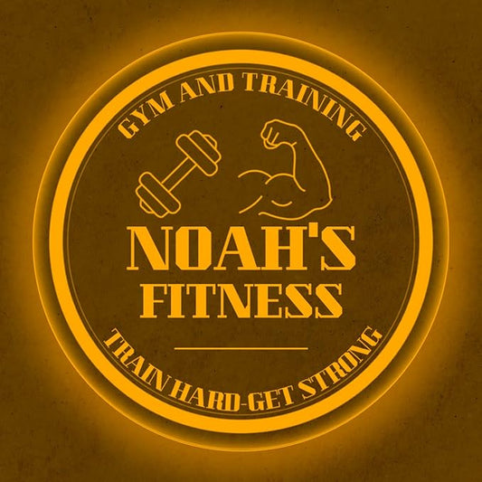 Custom Gym LED Sign – Personalized Color Changing Acrylic Wall Decor for Home Gym, Workout Room, or Man Cave (Gym, 20 INCHES)