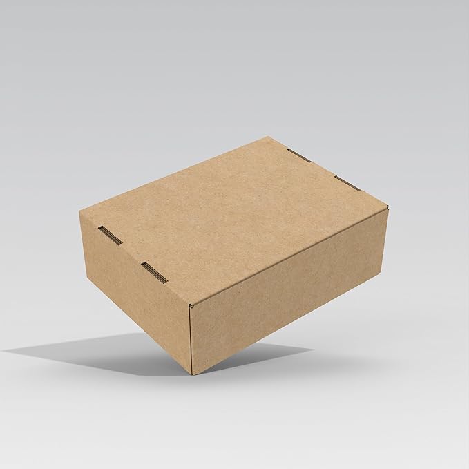 12x9x4 Small Shipping Boxes Set of 20 Brown Corrugated Cardboard Mailer Boxes for Packaging Small Business Craft Gifts Giving Products