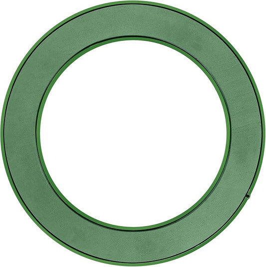 DOITOOL Flower Foam Ring with Suction Cup Car Flower Mud Green Wet Foam Blocks Round Floral Foam Blocks Artificial Floral Arrangements Mud for Florist Wedding Car Holiday Decoration 250g