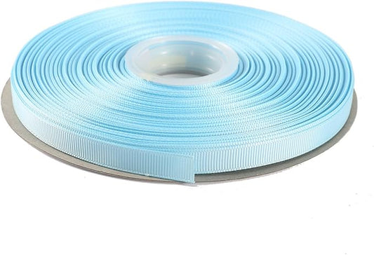 ITIsparkle 3/8" Inch Grosgrain Ribbon 50 Yards-Roll Set for Gift Wrapping Scrap Books Party Favor Hair Braids Baby Shower Decoration Cake Decoration Floral Arrangement Craft Supplies