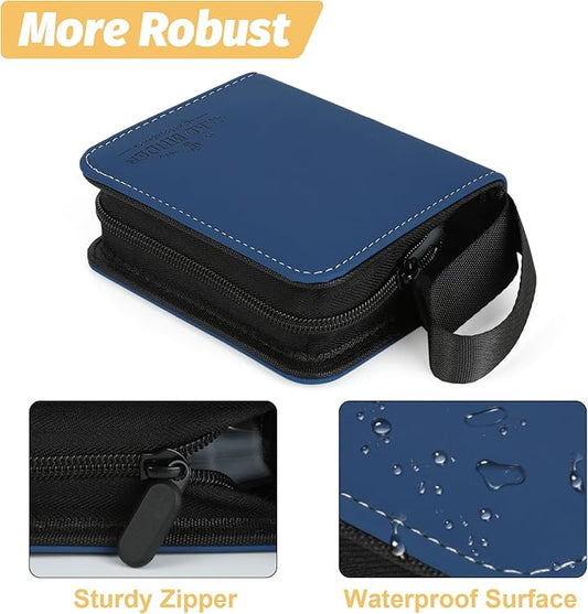 Trading Card Binder, Card Collection Binder Album Folder with 80 Side Loading Pockets, 1 Pocket Trading Card Album Folder for TGC,MTG, Baseball Cards, Yugioh