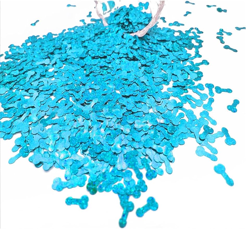 Bachelorette Naughty Party Decorations - 3000Pcs Glitter Confetti for Valentine's Day, Wedding, Engagement