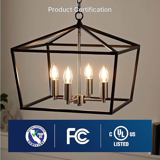 FLSNT B11 E12 LED Candelabra Bulbs 60W Equivalent, Dimmable LED Candle Light Bulbs, 2700K Soft White (Warm Light), Pack of 12