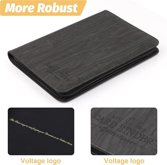 Trading Card Binder, Card Collection Binder Album Folder with 540 Side Loading Pockets, 9 Pocket Trading Card Album Folder for TGC,MTG, Baseball Cards, Yugioh.