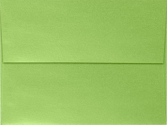 LUXPaper A7 Invitation Envelopes | Peel & Press | 5 1/4" x 7 1/4" | Fairway Metallic | 80lb. Text | 500 Qty
