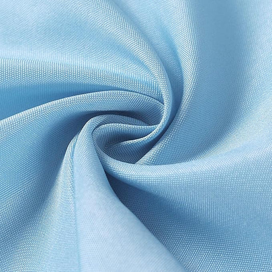 Cloth Napkins 20x20 inch Washable Polyester Dinner Napkins Soft Table Napkins for Wedding Party Dining Banquet(Blue Mist,12PCS)