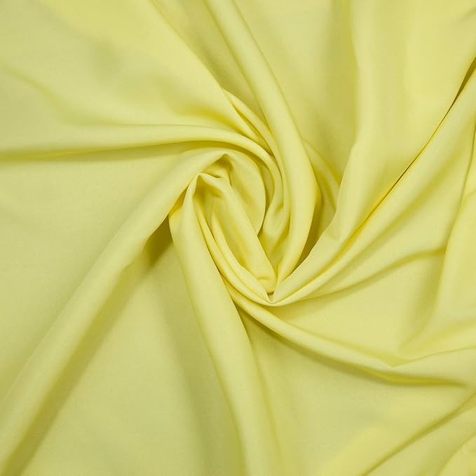 Gee Di Moda Square Tablecloth - 85 x 85 Inch Yellow Table Cloth for Large Square or Round Tables - Heavy Duty Washable Fabric - for Buffet Table, Holiday Party, Dinner, Wedding & Baby Shower