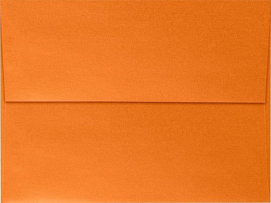 LUXPaper A7 Invitation Envelopes | Peel & Press | 5 1/4" x 7 1/4" | Flame Metallic | 80lb. Text | 500 Qty