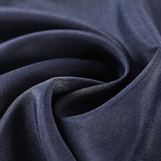 Cloth Napkins 17x17 inch Washable Polyester Dinner Napkins Soft Table Napkins for Wedding Party Dining Banquet(Navy,50PCS)