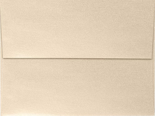 LUXPaper A7 Invitation Envelopes | Peel & Press | 5 1/4" x 7 1/4" | Taupe Metallic | 80lb. Text | 250 Qty