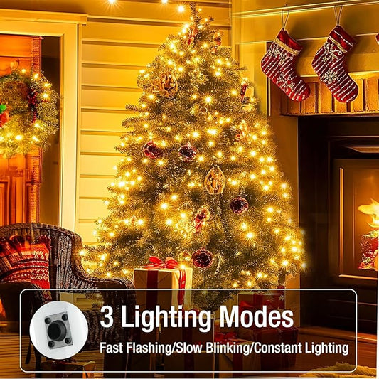 30 Pack Fairy Lights Battery Operated - 7ft 20 Led Twinkle Lights 3 Modes, Bulk Mini String Lights Waterproof for Mason Jars Vases DIY Party Wedding Decoration Christmas -Warm White
