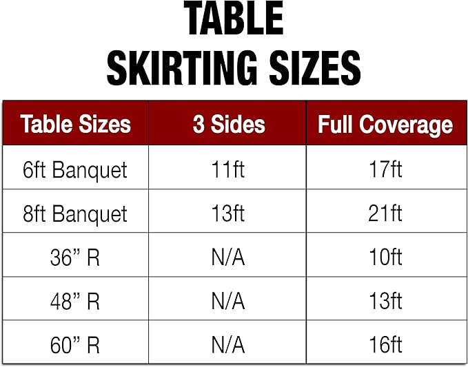 Ultimate Textile Pleat Polyester Fabric Table Skirt - Machine Washable Flame Resistant with Clips for Events, Weddings & Trade Shows, Cut & Sewn in Paterson, NJ - Midnight, 14' Box Pleat