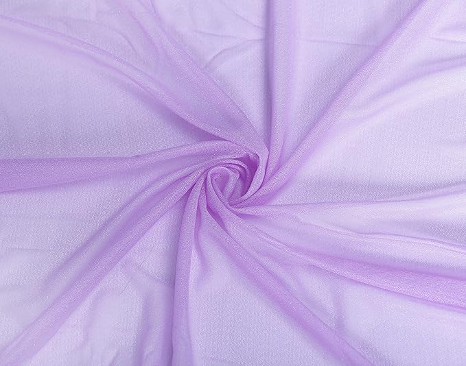 MDS 15 Pack 10ft Chiffon Table Runner 29 x 120 Inches Sheer Wedding Runner Romantic Rustic Table Runner for Wedding Decorations, Birthday Parties, Bridal Shower Party Arch Decor - Orchid