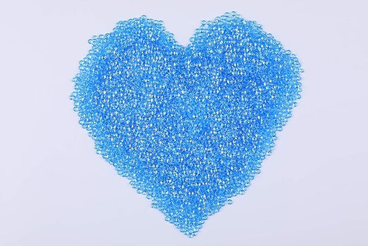 10000 pcs/Pack Wedding Table Scatter Confetti Crystals Acrylic Diamonds Vase Fillers 4.5 mm Rhinestones for Wedding, Bridal Shower, Vase Beads Decorations (Light Blue)