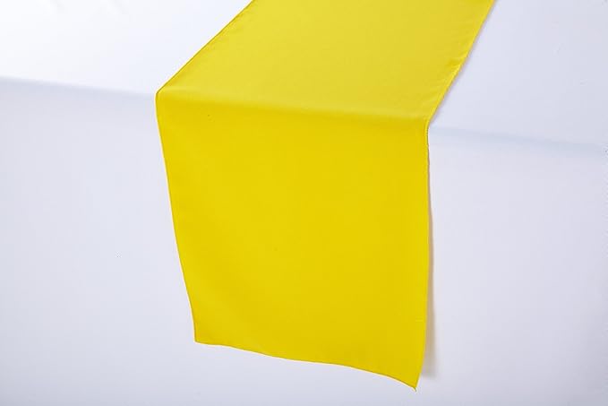 Wedding Table Runners 14" x 72" (Yellow)