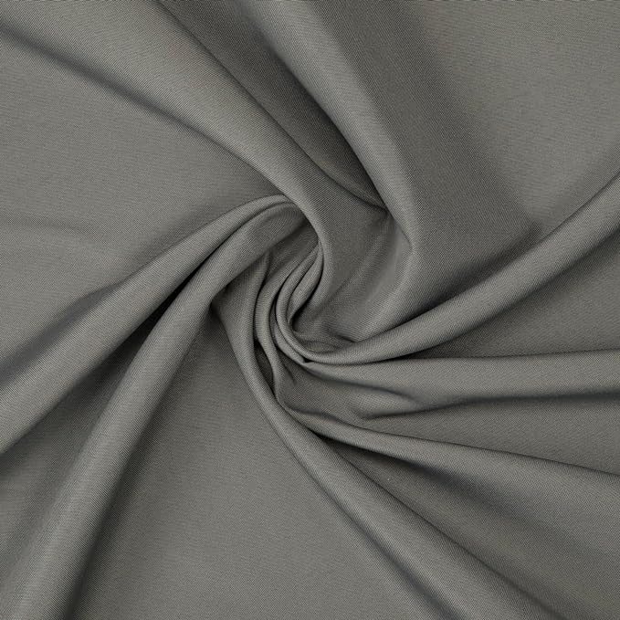 Gee Di Moda Square Tablecloth - 52 x 52 Inch Charcoal Table Cloth for Small Square or Round Tables - Heavy Duty Washable Fabric - for Buffet Table, Holiday Party, Dinner, Wedding & Baby Shower