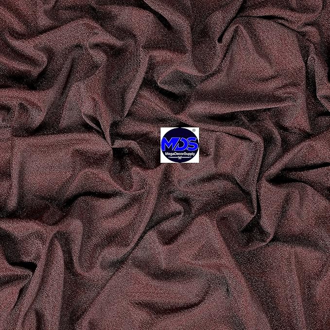 MDS Halloween Chiffon Draping Fabric - 2 Panel, 30" Wide x 75ft Long - Sheer Spooky Arbor & Canopy Drapery for Haunted House Backdrops, Party Ceilings, DIY Costumes & Themed Events - Burgundy